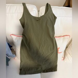 Nike Olive Green Tank Dress